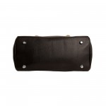 Beau Design Stylish  Black Color Imported PU Leather Handbag For Women's/Ladies/Girls